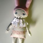 Vintage Circus Inspired Bunny Doll